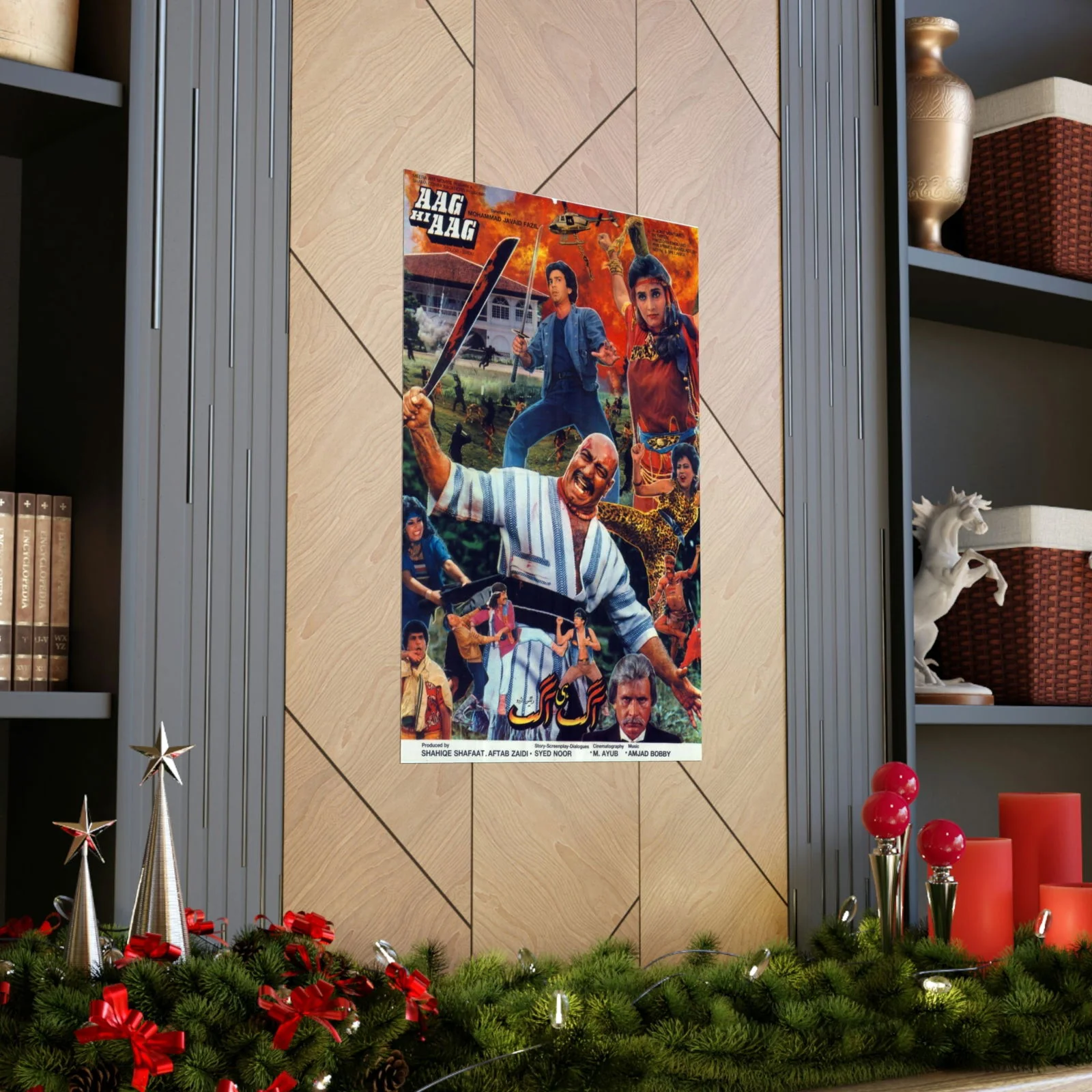 Aag hi Aag (1988) Poster - Premium Matte Vertical Posters - Image 5