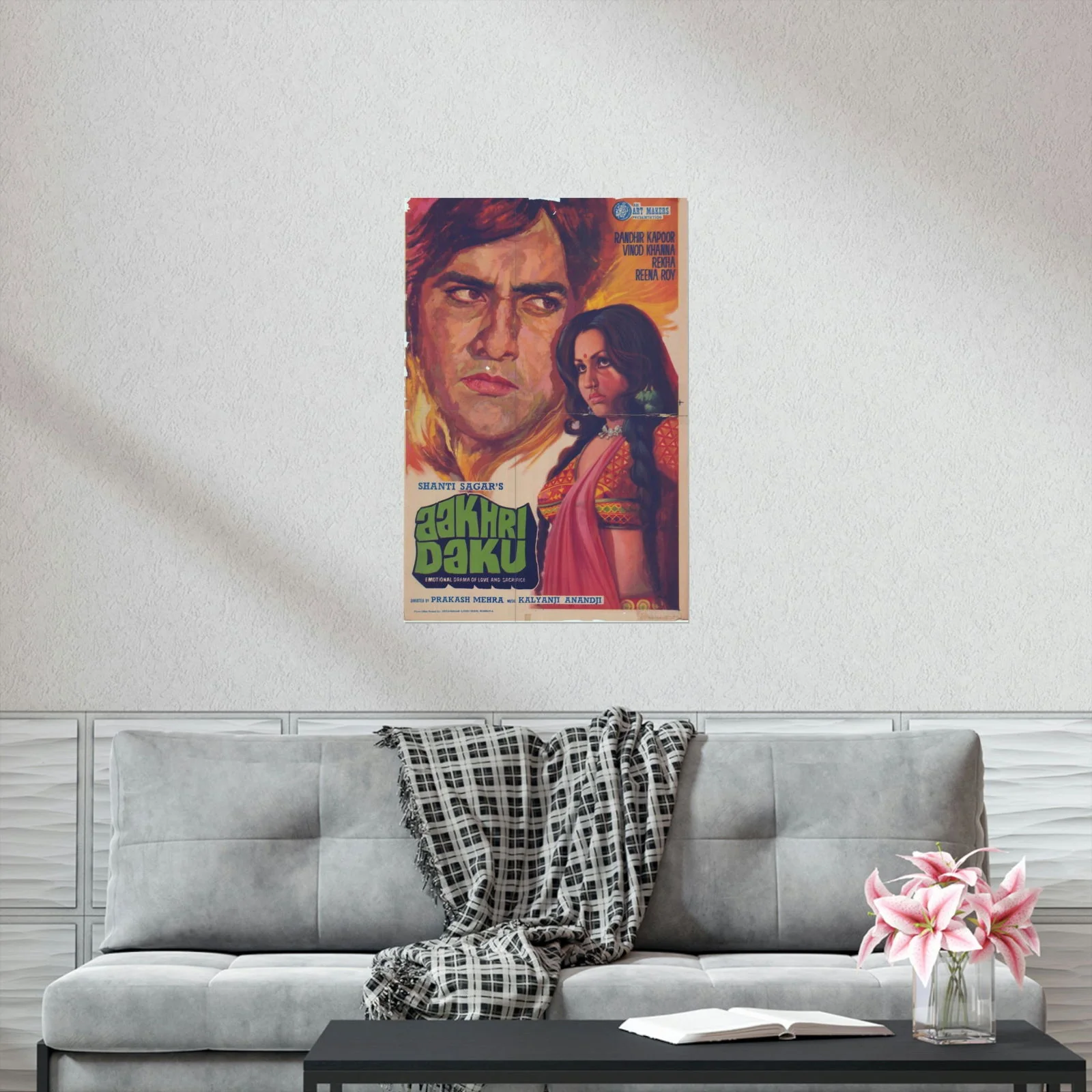 Aakhri Daku (1978)  Bollywood Poster  - Premium Matte Vertical Posters - Image 6