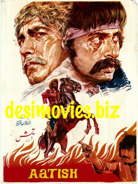 Aatish (1980) Original Poster & Booklet