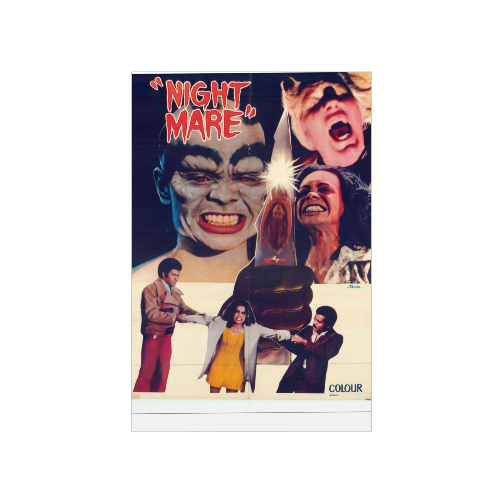 Abby Original Movie Poster Print - Premium Matte Vertical Poster - Image 2