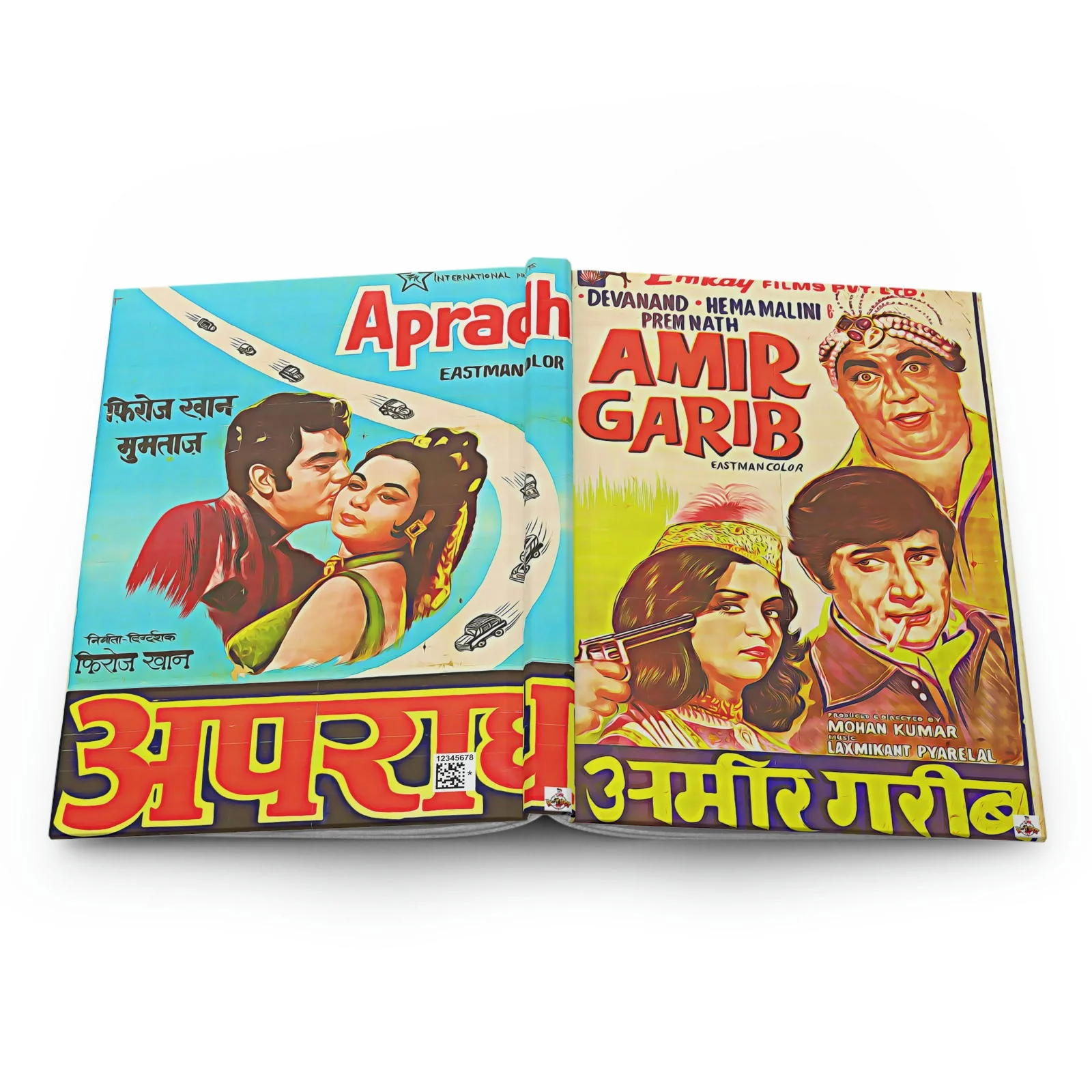 Amir Garib - Apradh - Bollywood Hardcover Journal Matte - Image 5
