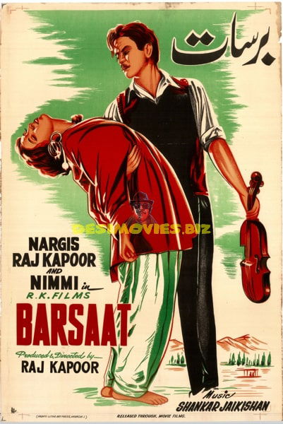 Barsaat - (1949) Original Poster