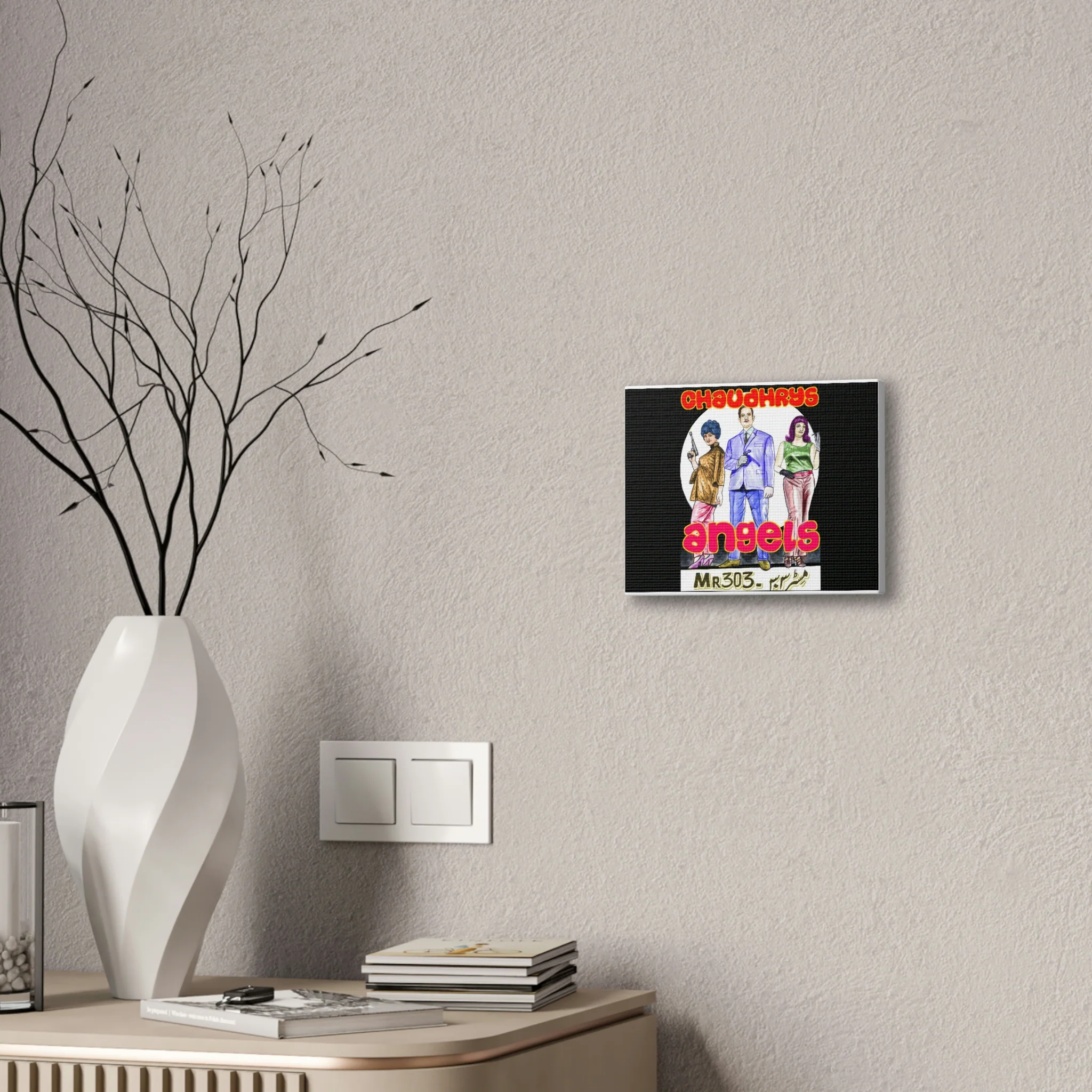 Chaudhry's Angels - Canvas Stretched, 0.75" - Image 4