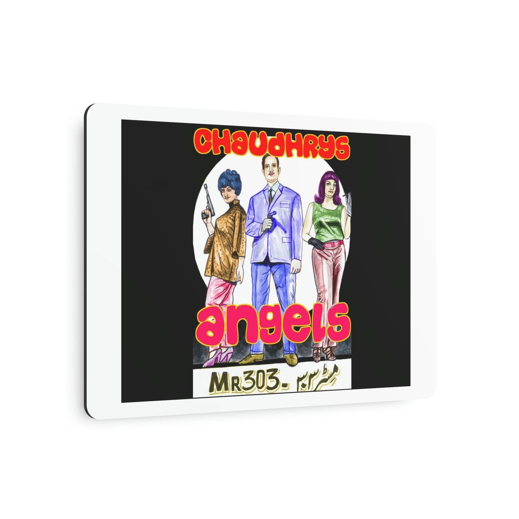 Chaudhry's Angels - Metal Art Sign - Image 3