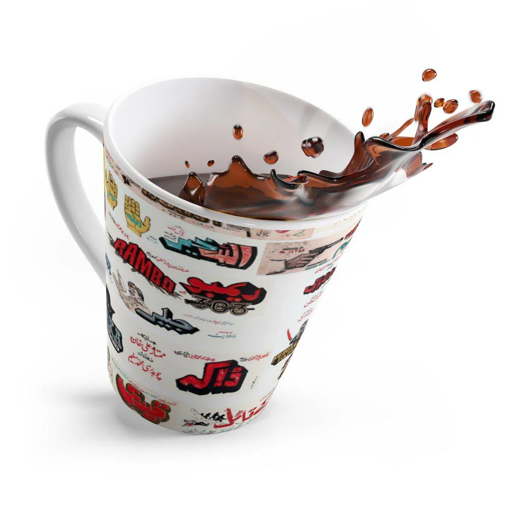 Classic Lollywood - Latte mug - Image 4