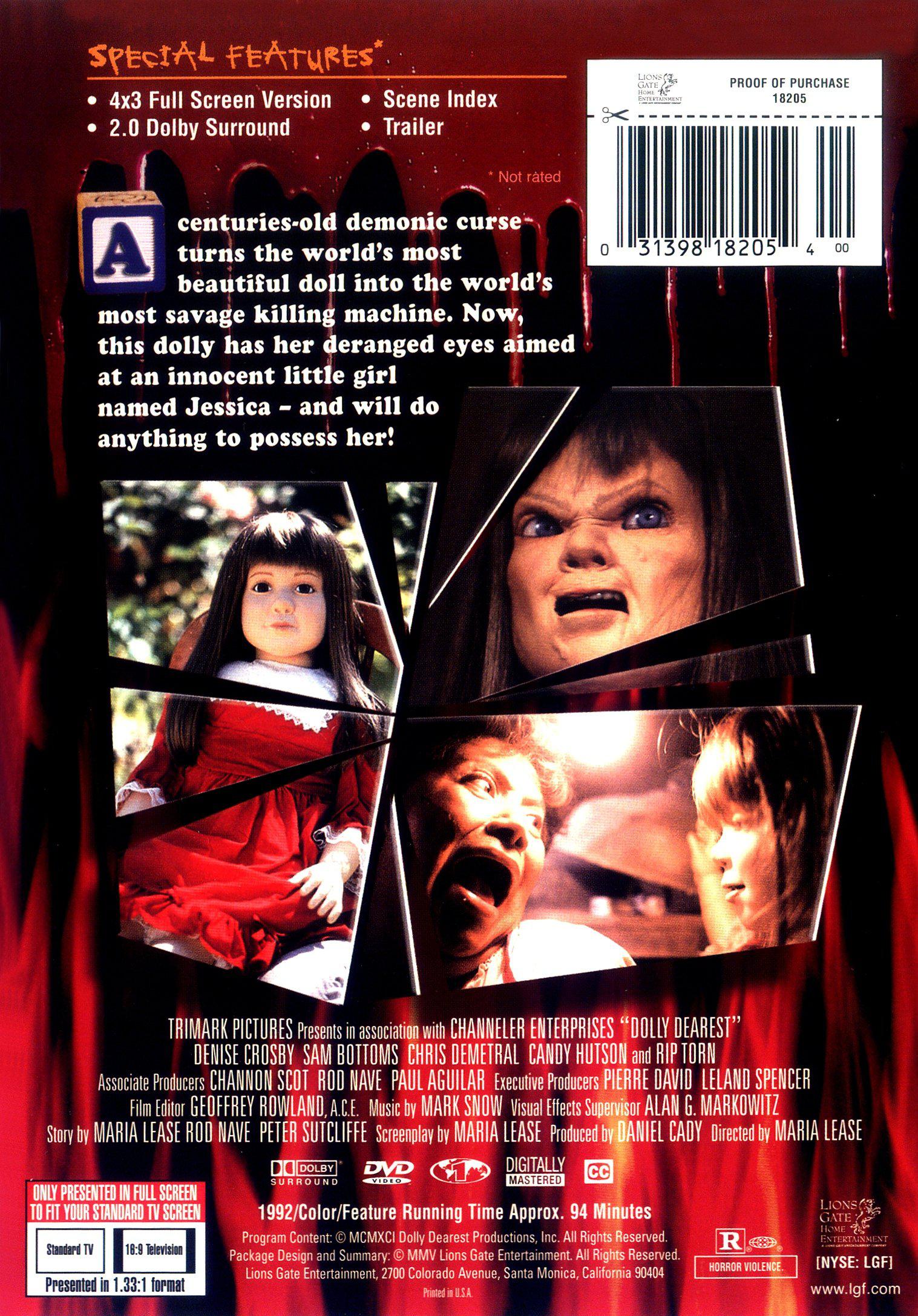 Dolly Dearest (1992) DVD R1 - Image 2