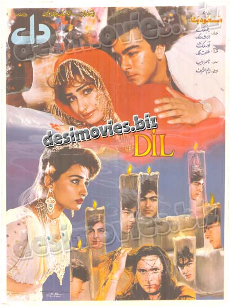 Dil (1991) Lollywood Original Poster
