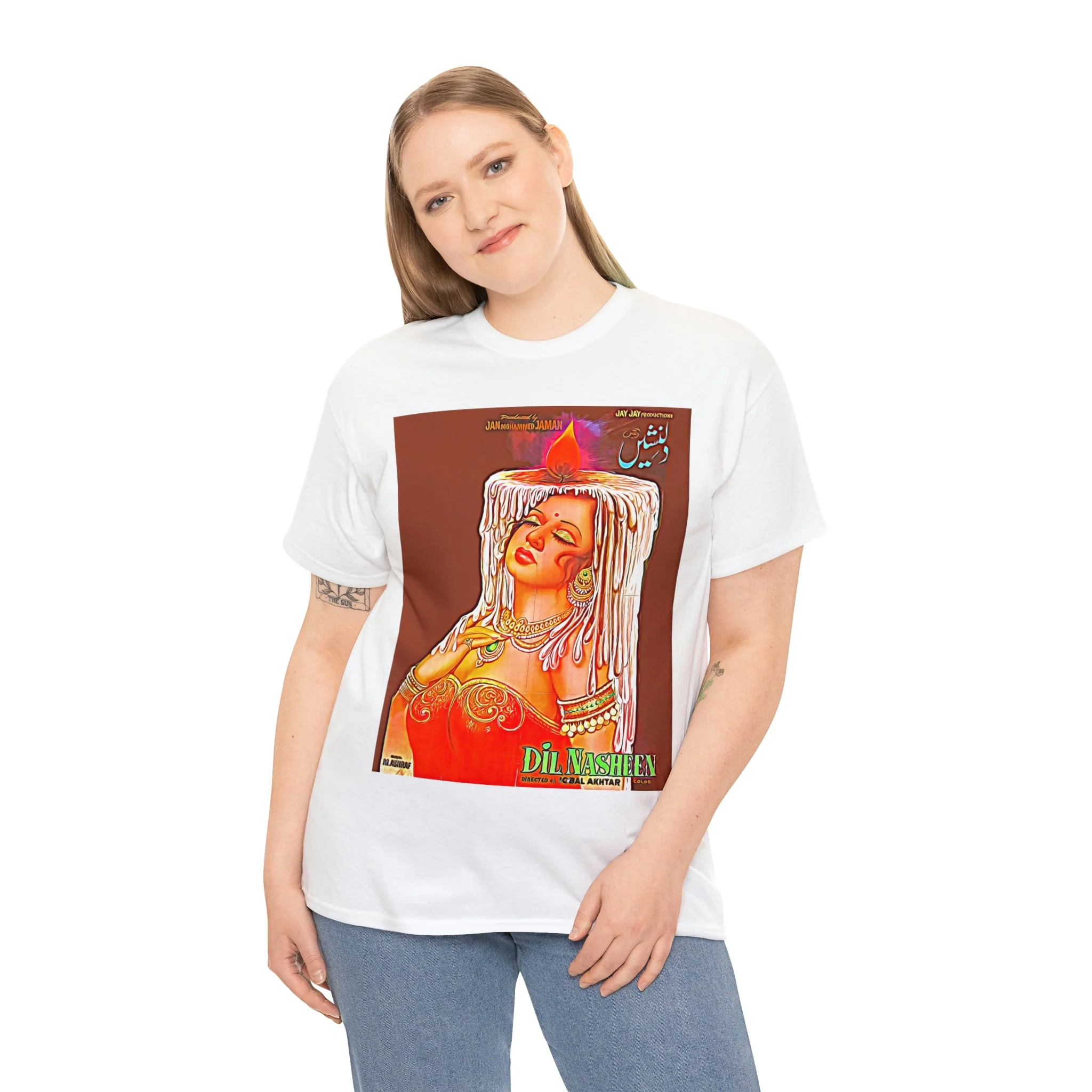 Dil Nasheen - Lollywood - Unisex Heavy Cotton Tee - Image 15