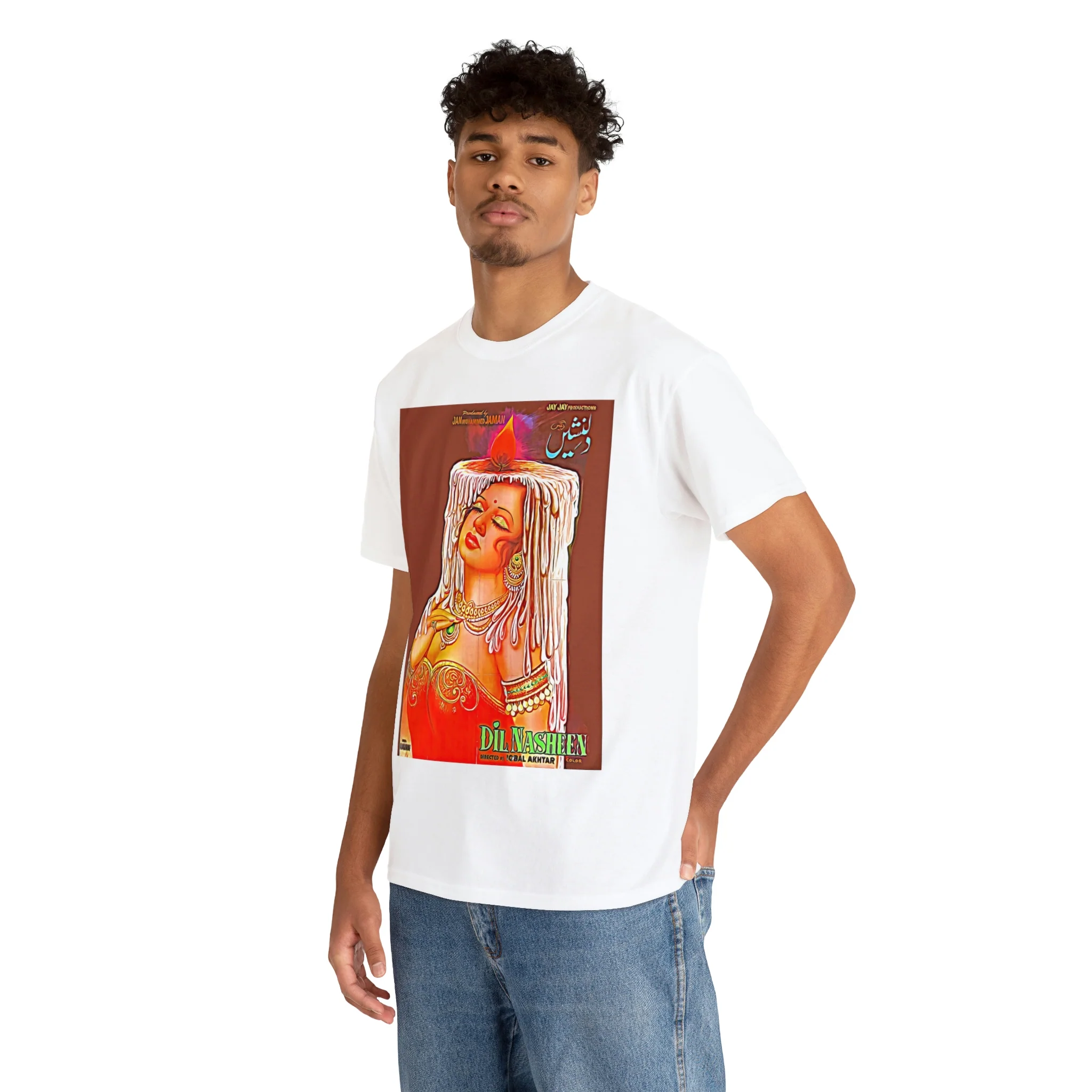 Dil Nasheen - Lollywood - Unisex Heavy Cotton Tee - Image 17