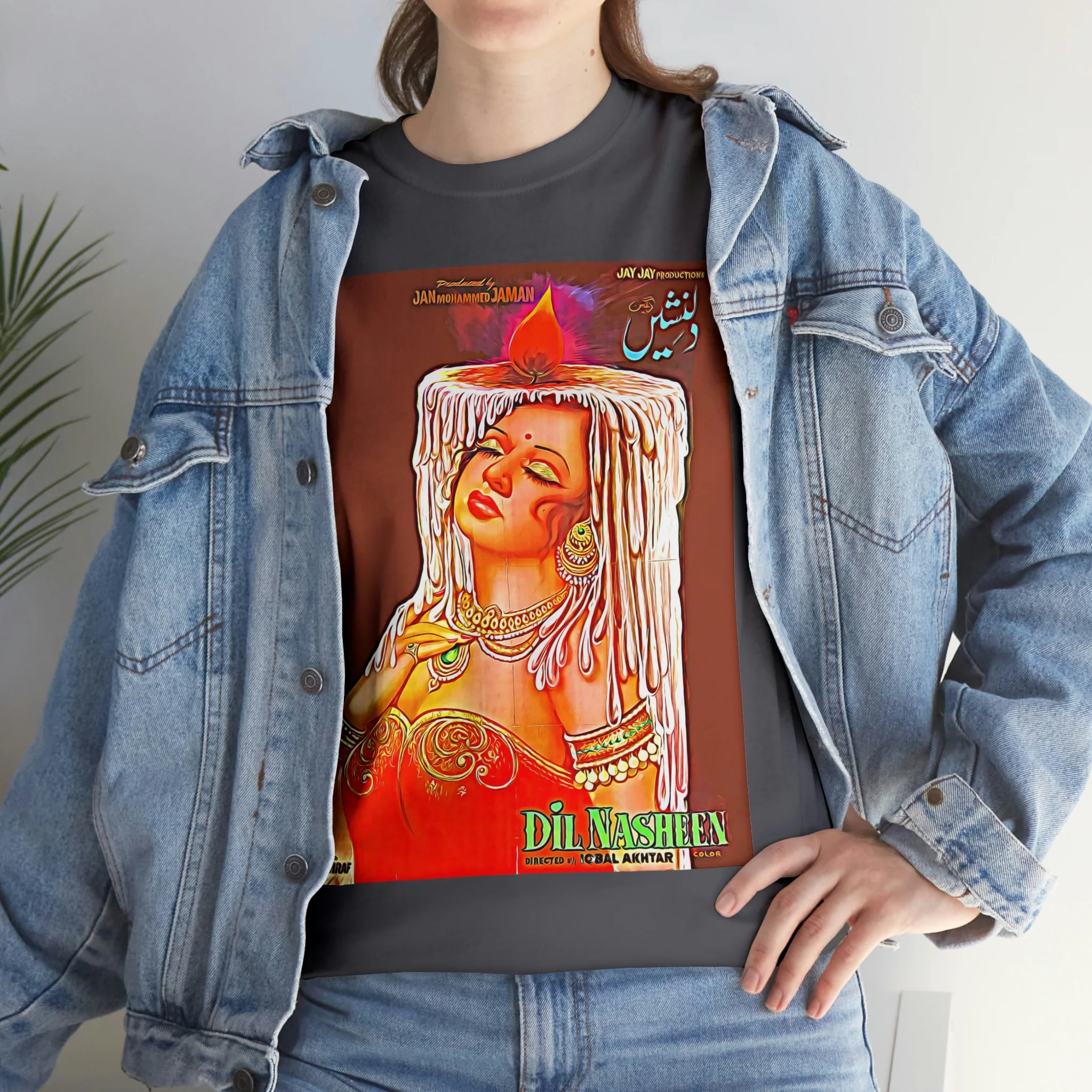 Dil Nasheen - Lollywood - Unisex Heavy Cotton Tee - Image 9