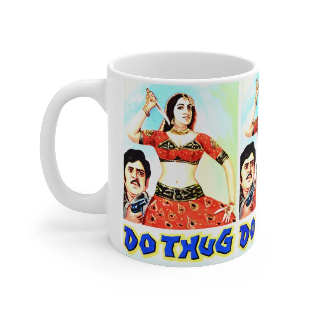 Do Thug - Painted Ceramic Mug 11oz - Image 2