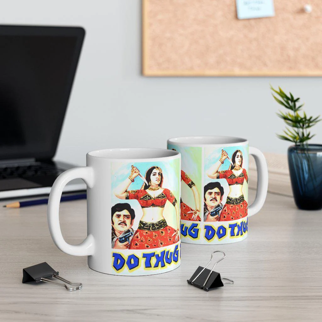 Do Thug - Painted Ceramic Mug 11oz - Image 5
