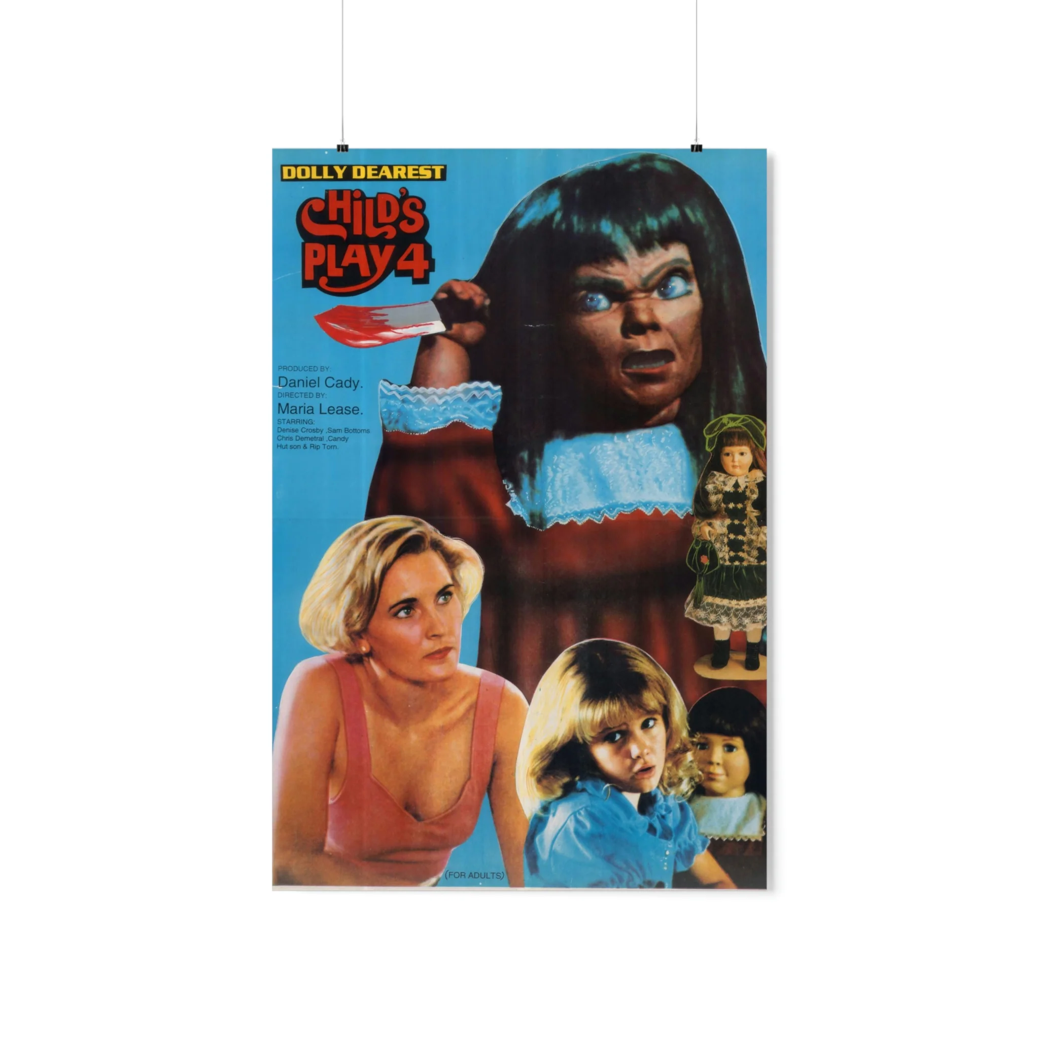 Dolly Dearest Poster - Child's Play 4 - Premium Matte Vertical Posters