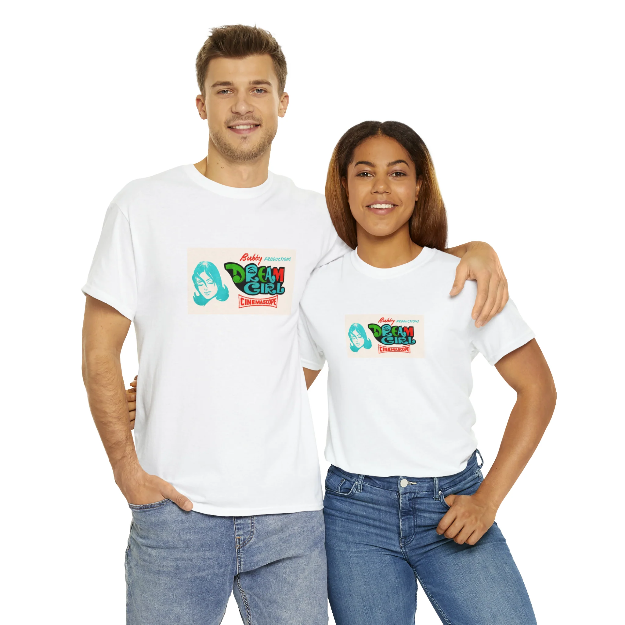Dream Girl & Miss Khatarnak - Heavy Cotton Tee - Image 10