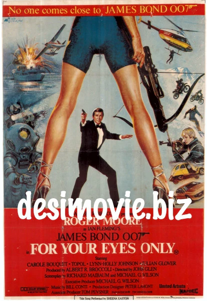 For Your Eyes Only (1981) - "Modest" version for Muslim Countries. V Rare.