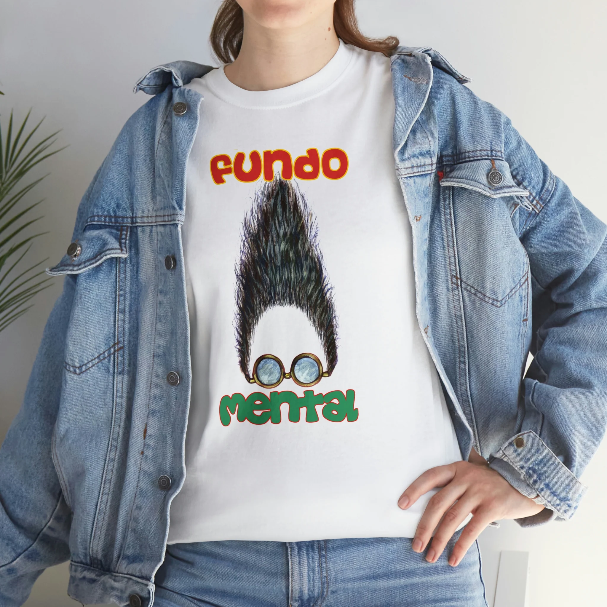 Fundo Mental - Unisex Heavy Cotton Tee - Image 9