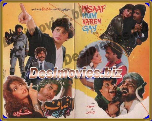 Insaf Hum Karin Gay (1997) Original Booklet