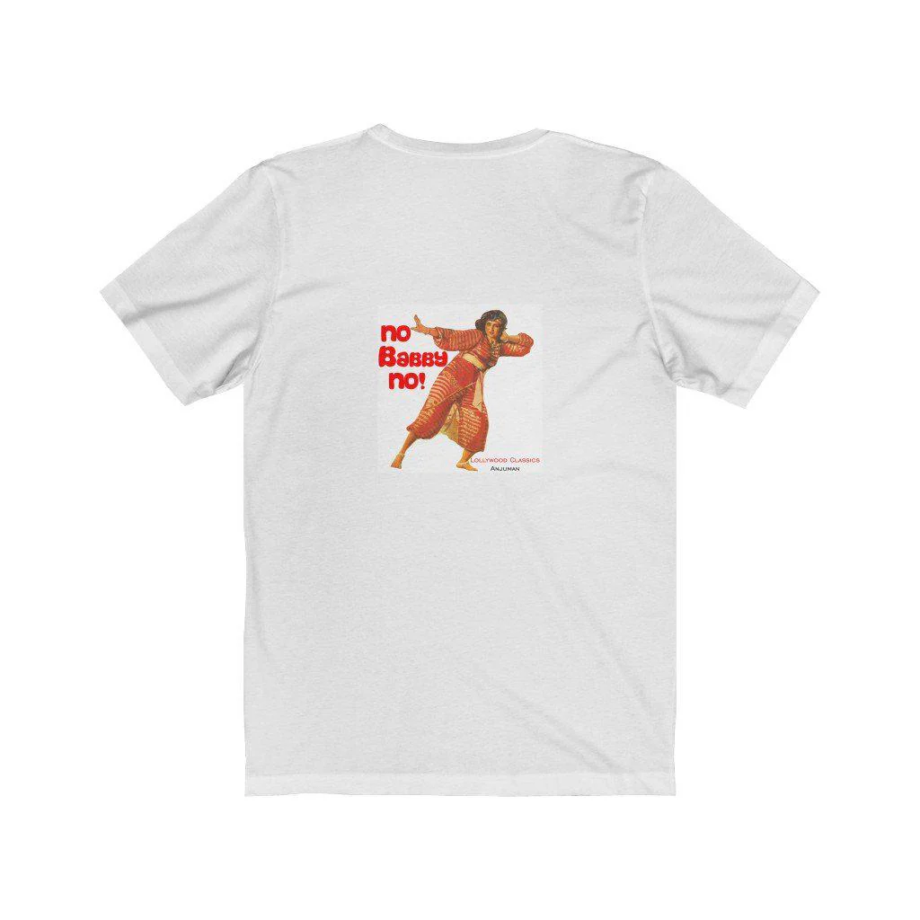 Girl Power and No Babby No - Unisex Jersey Short Sleeve Tee - Image 2