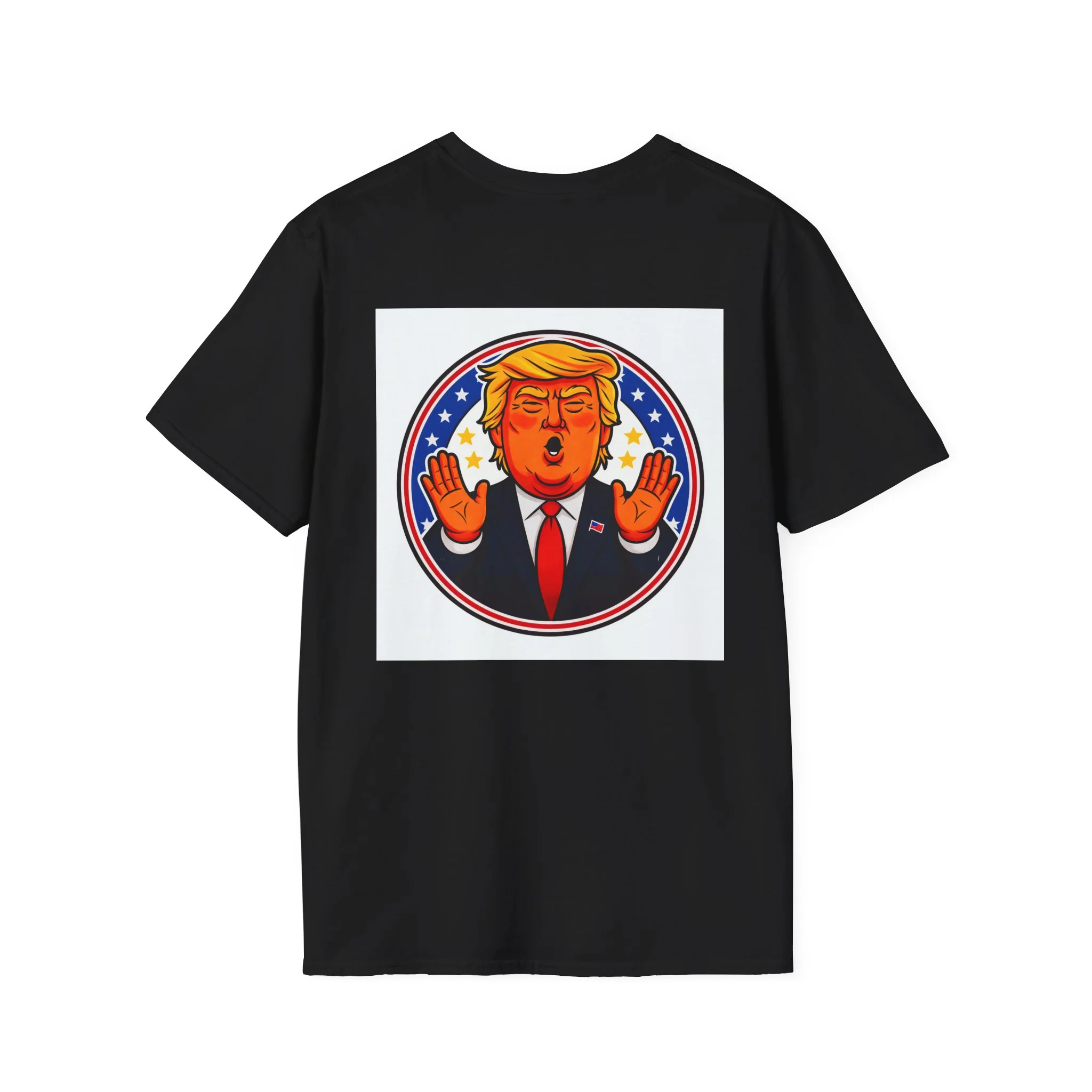 Graphic Tee — 'Fake News, It's All Just... Fake News' Political Cartoon T-Shirt - Image 10