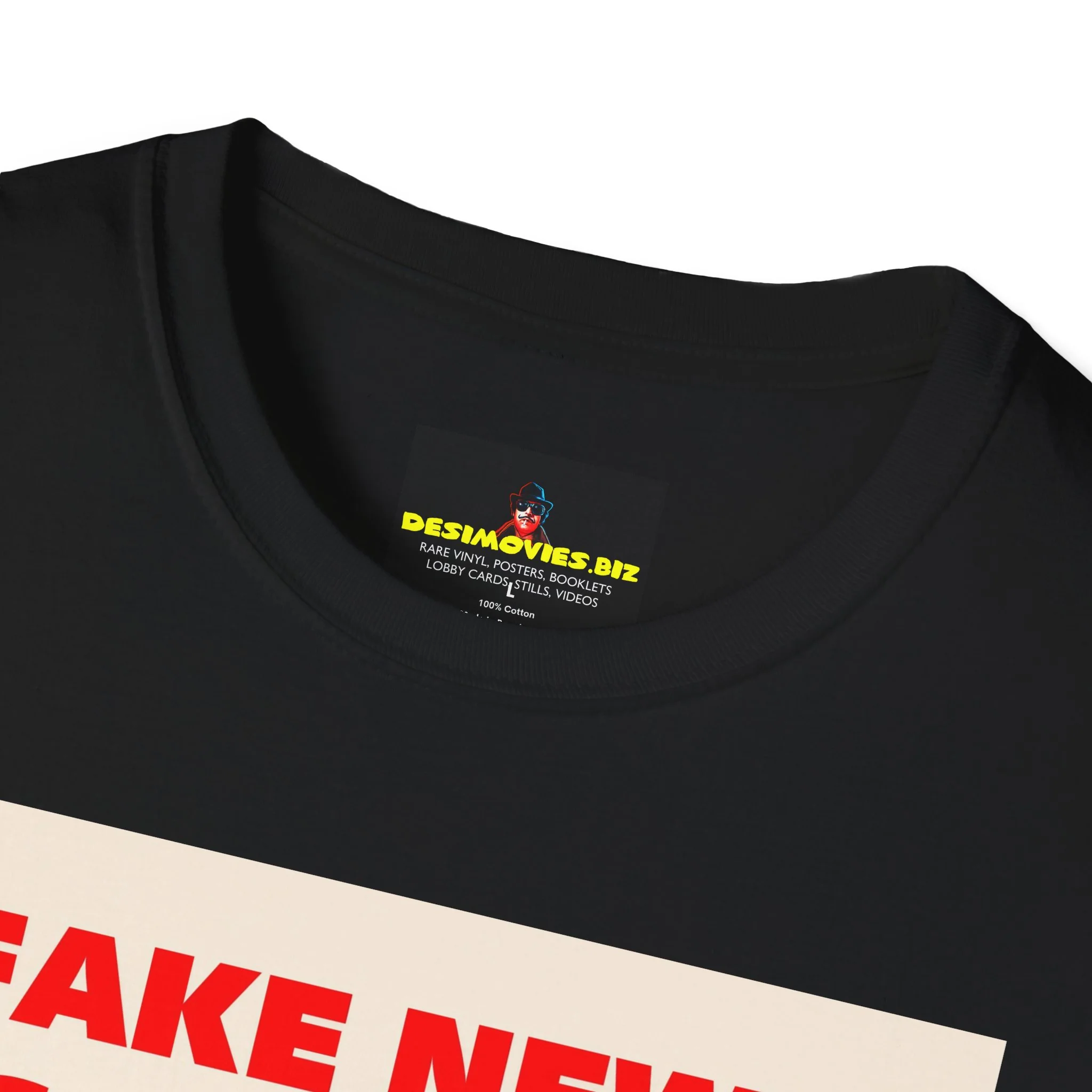 Graphic Tee — 'Fake News, It's All Just... Fake News' Political Cartoon T-Shirt - Image 11