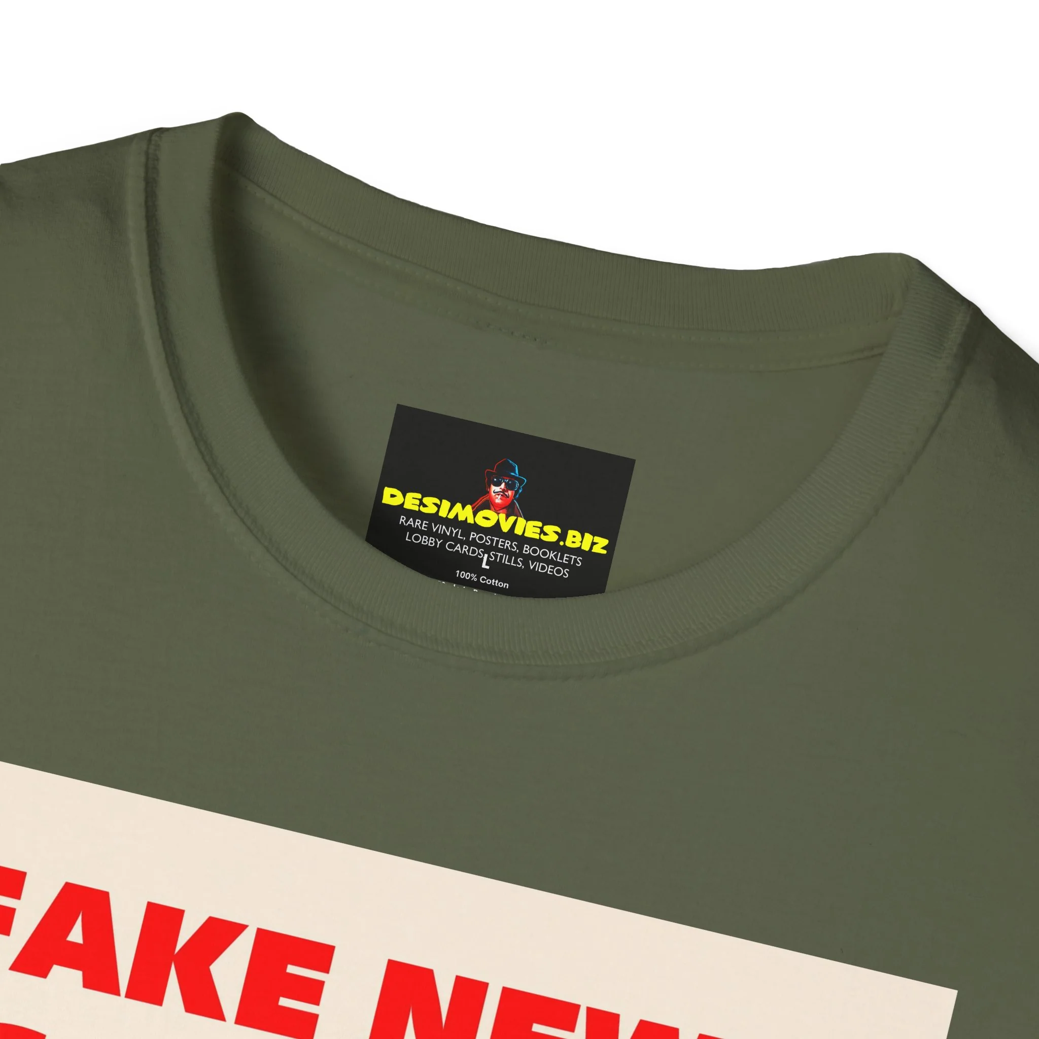 Graphic Tee — 'Fake News, It's All Just... Fake News' Political Cartoon T-Shirt - Image 17