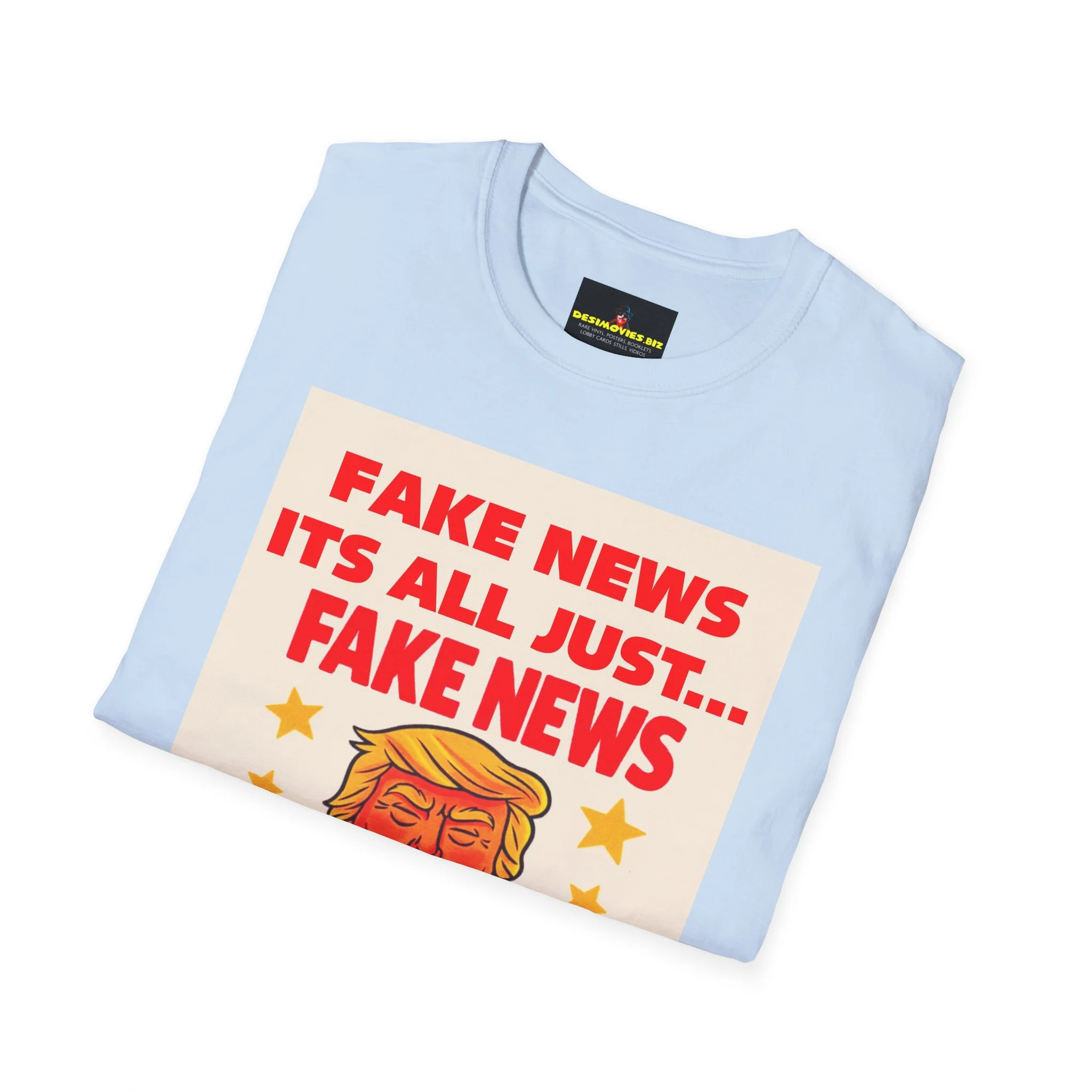 Graphic Tee — 'Fake News, It's All Just... Fake News' Political Cartoon T-Shirt - Image 21