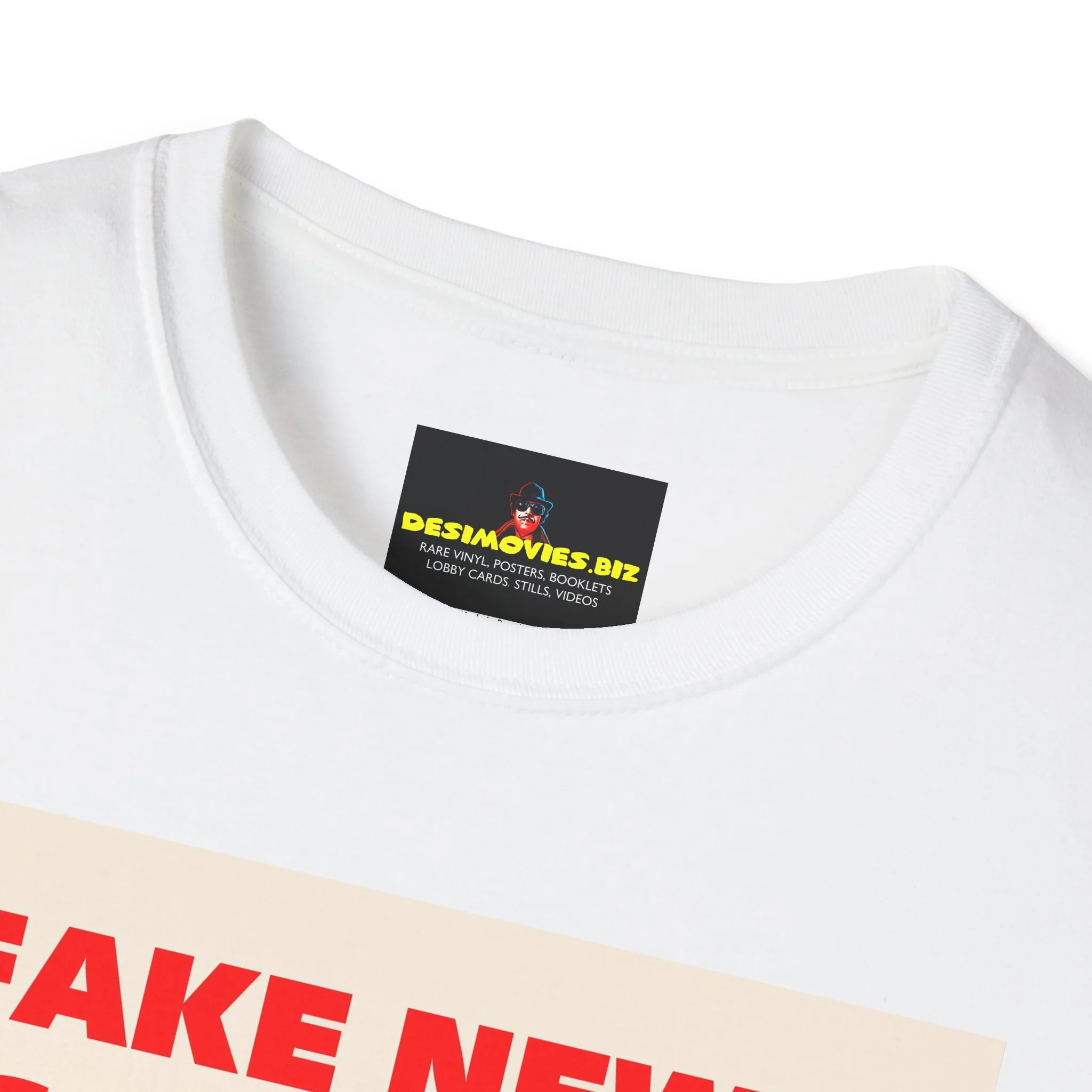 Graphic Tee — 'Fake News, It's All Just... Fake News' Political Cartoon T-Shirt - Image 8