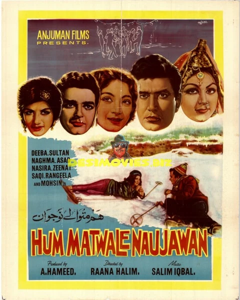 Ham Matwale Naujawan (1965) Original Poster