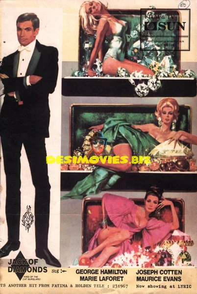 Jack of Diamonds (1967) Press Advert