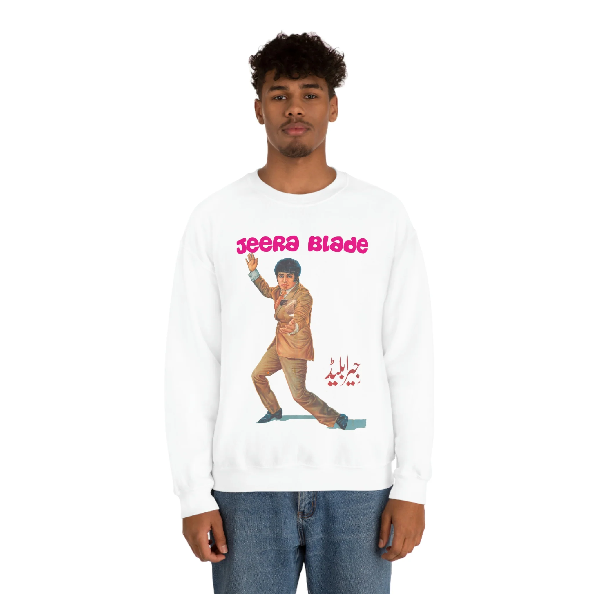 Jeera Blade - Unisex Heavy Blend™ Crewneck Sweatshirt - Image 4