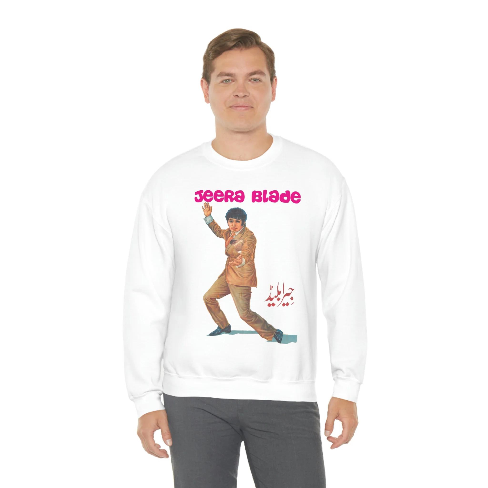 Jeera Blade - Unisex Heavy Blend™ Crewneck Sweatshirt - Image 5