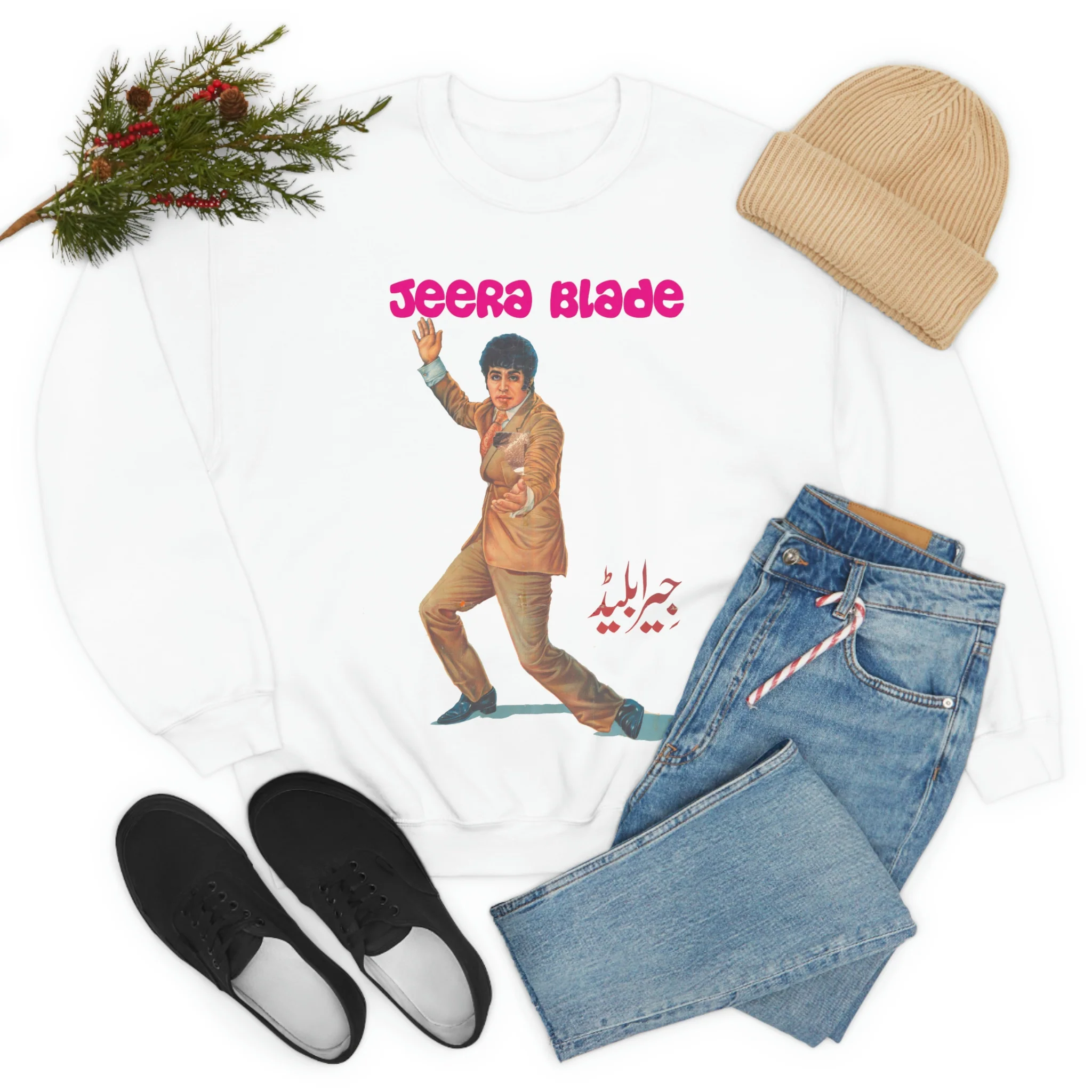 Jeera Blade - Unisex Heavy Blend™ Crewneck Sweatshirt - Image 8