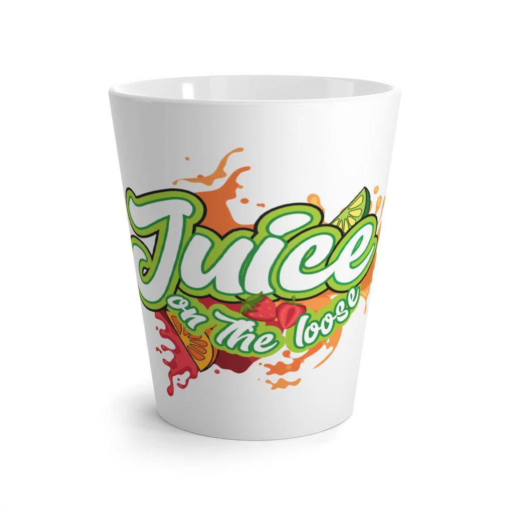 Juice on the Loose! Latte mug