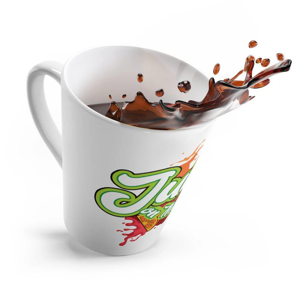 Juice on the Loose! Latte mug - Image 4