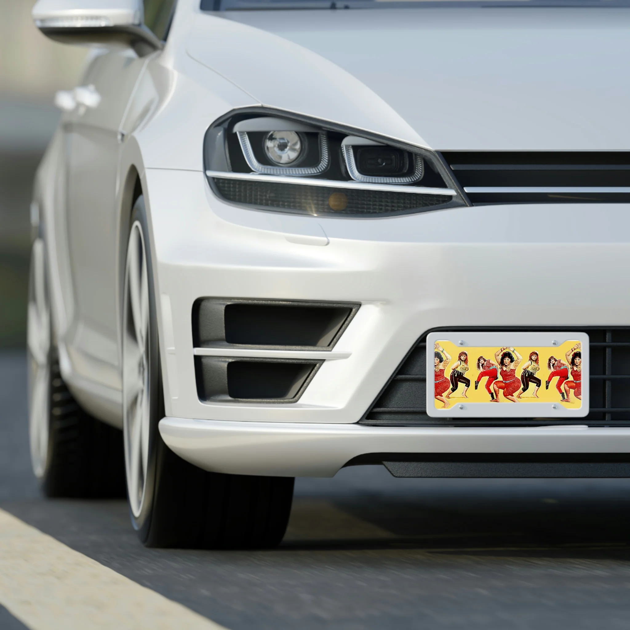 Pashto Chubs License Plate - Image 4