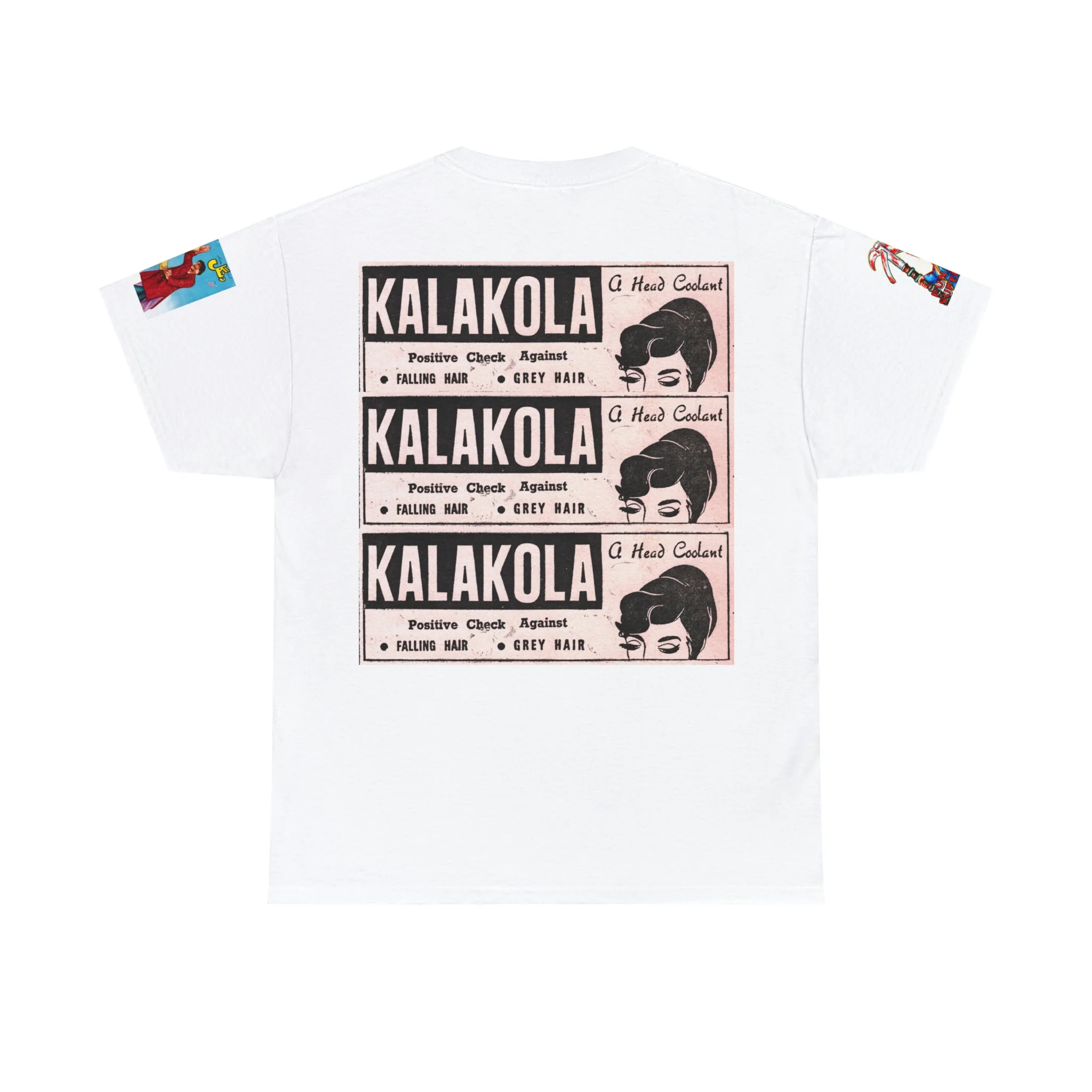 Lollywood Poster T Shirt - Unisex Heavy Cotton Tee - Image 2