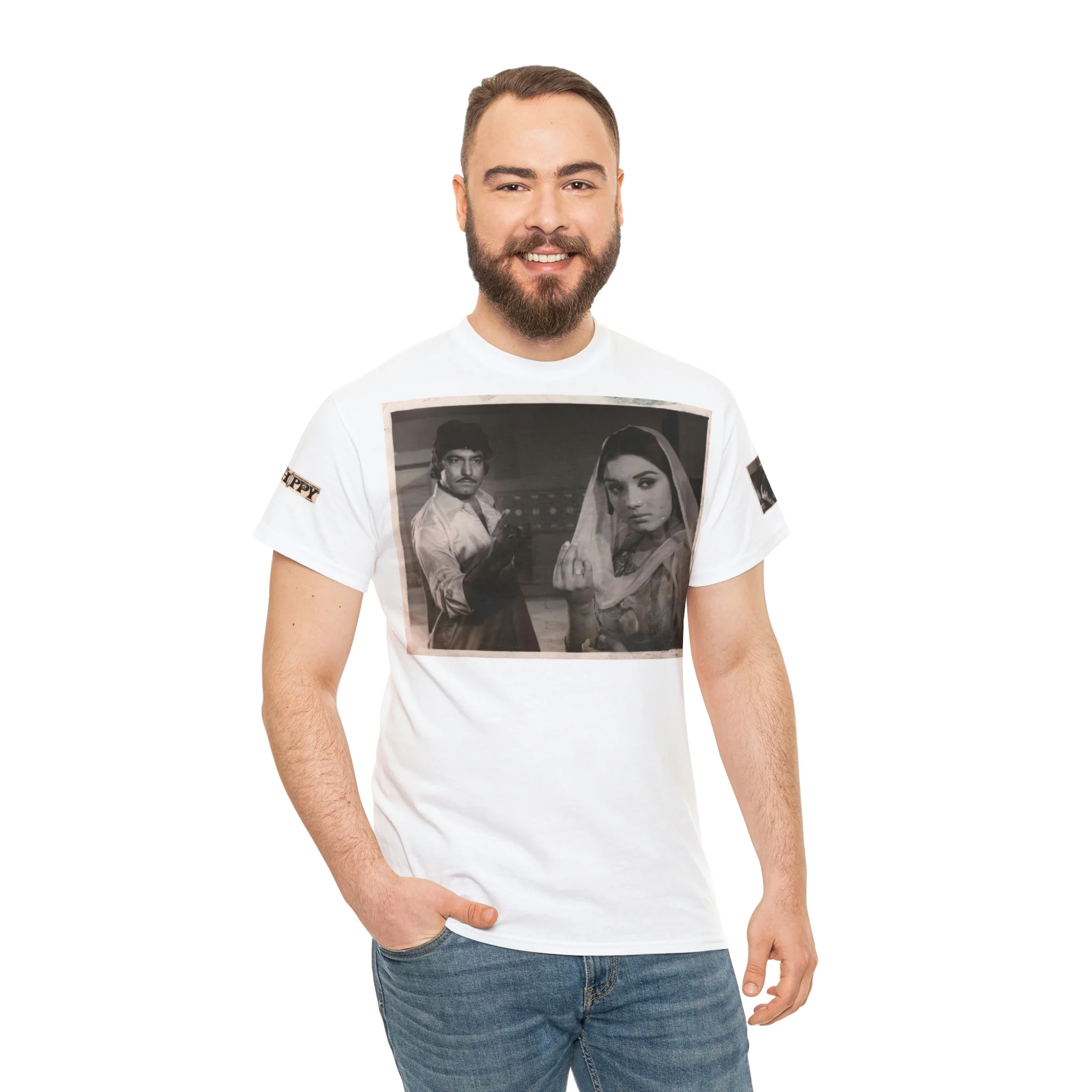 Lollywood T Shirt - Golden Age - Unisex Heavy Cotton Tee - Image 5