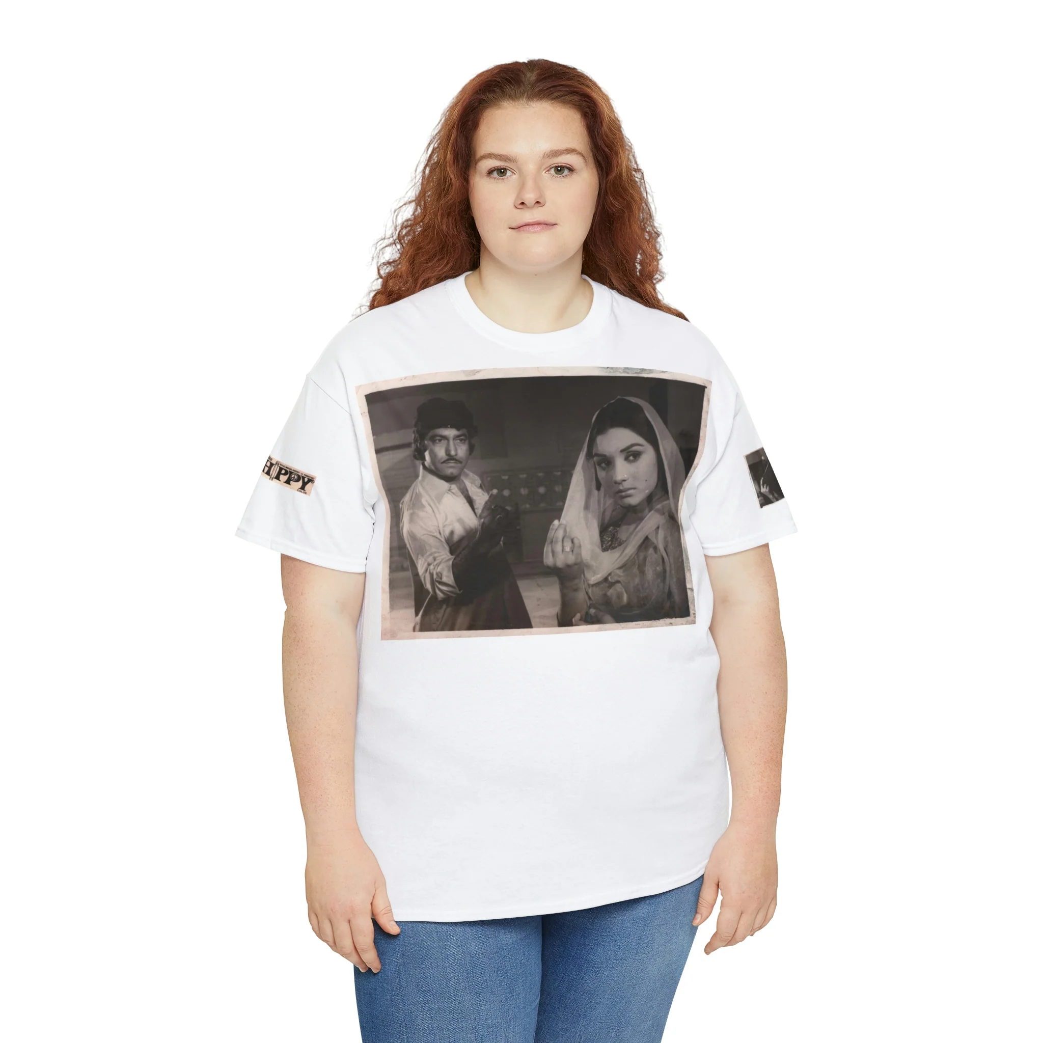 Lollywood T Shirt - Golden Age - Unisex Heavy Cotton Tee - Image 7
