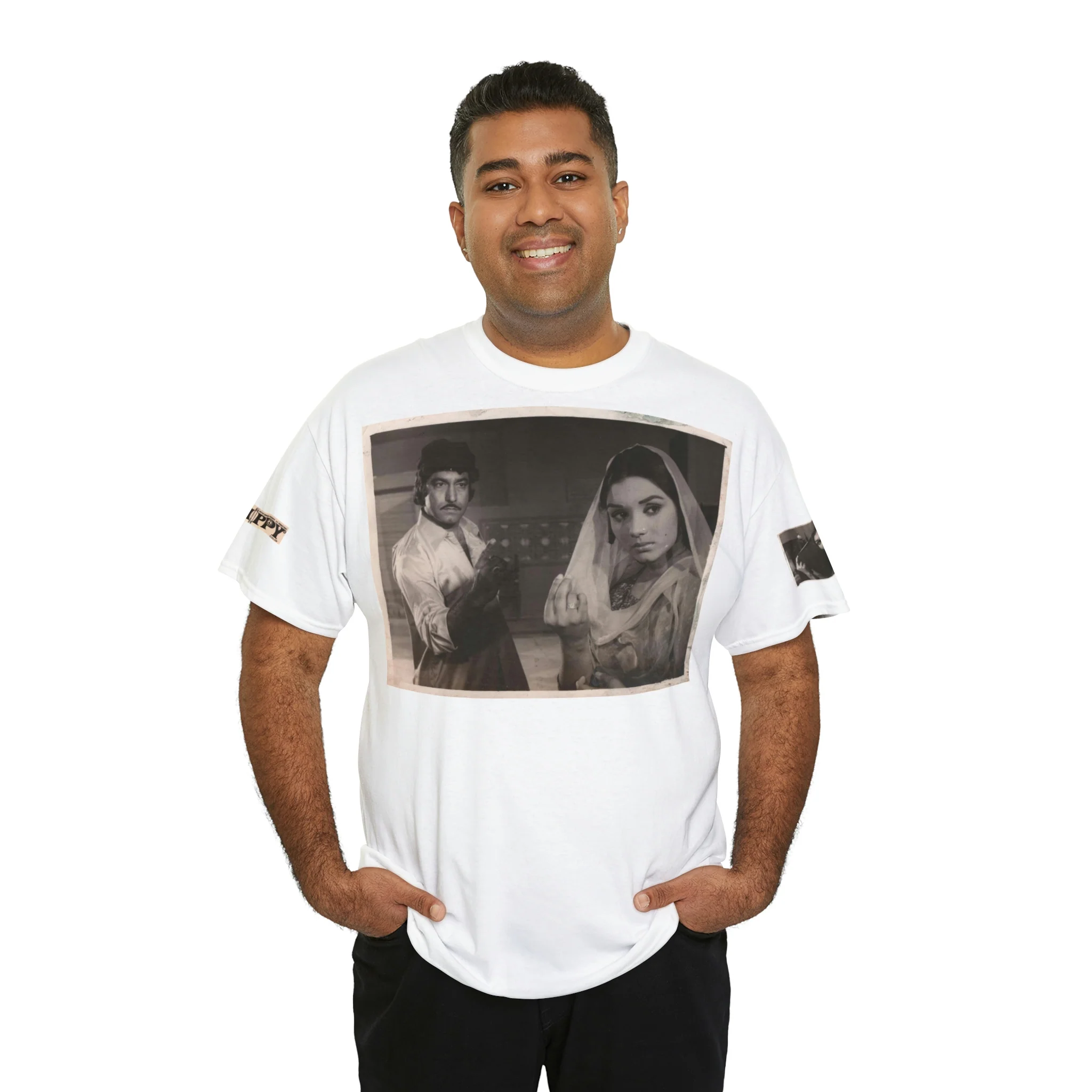 Lollywood T Shirt - Golden Age - Unisex Heavy Cotton Tee - Image 8