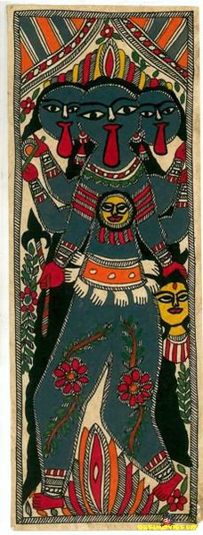 Madhubani Hand Painting