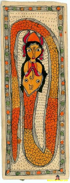 Madhubani Hand Painting