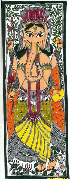 Madhubani Hand Painting