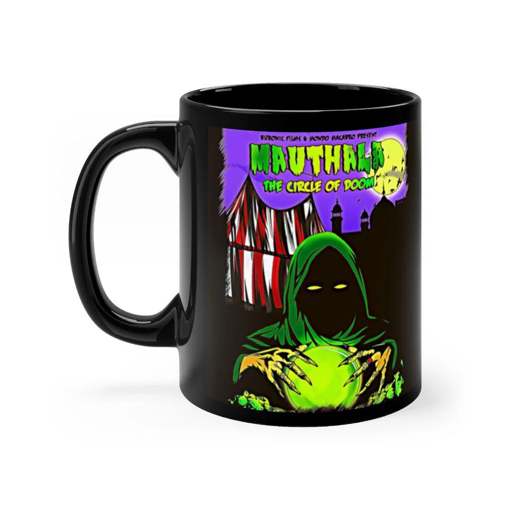 Mauthala - Black mug 11oz - Image 3