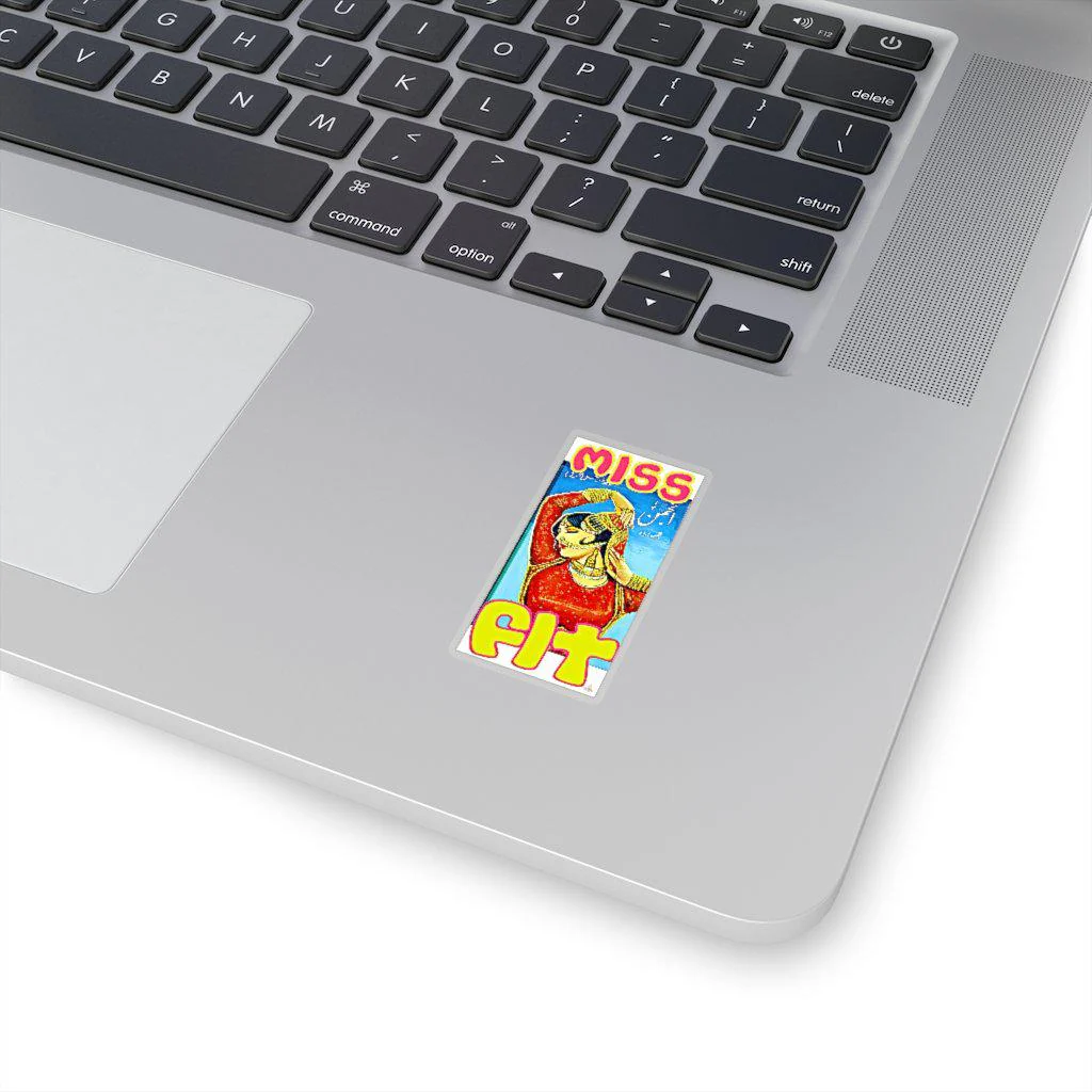 Miss Fit - Kiss-Cut Stickers - Image 2