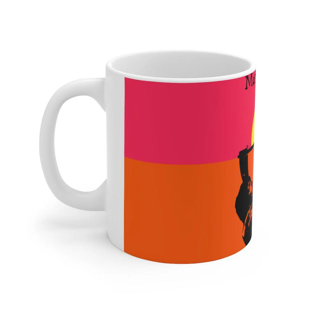 Monday Blues - Sultan Rahi - Ceramic Mug 11oz - Image 2