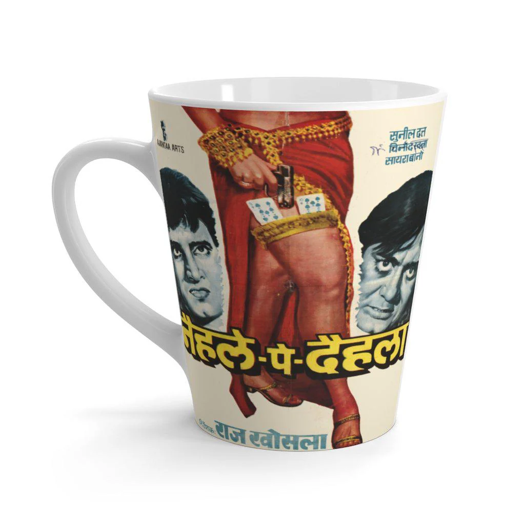 Nehle Pe Dehla - Latte mug - Image 3