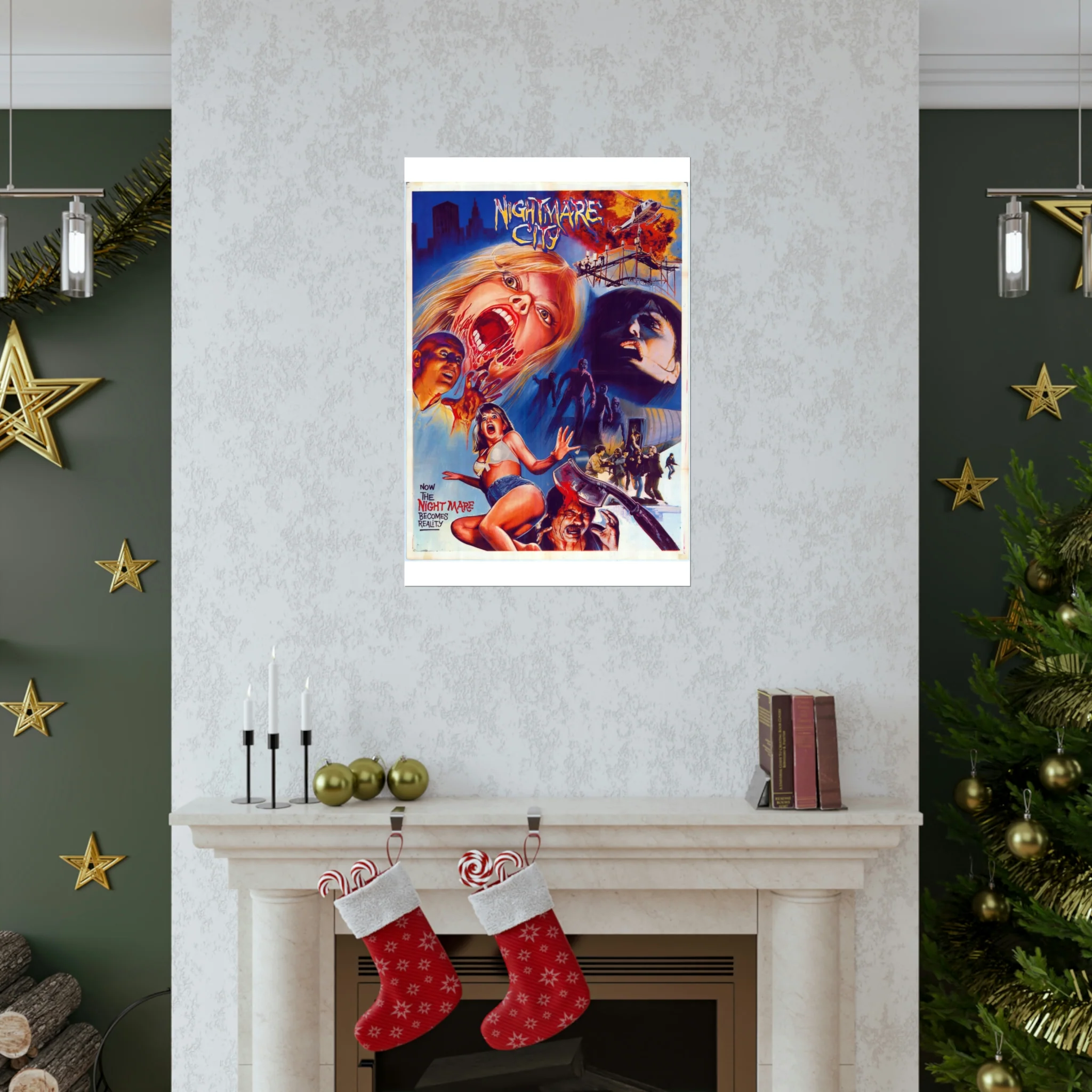 Nightmare City - Pakistani Poster Print - Premium Matte Vertical Posters - Image 7