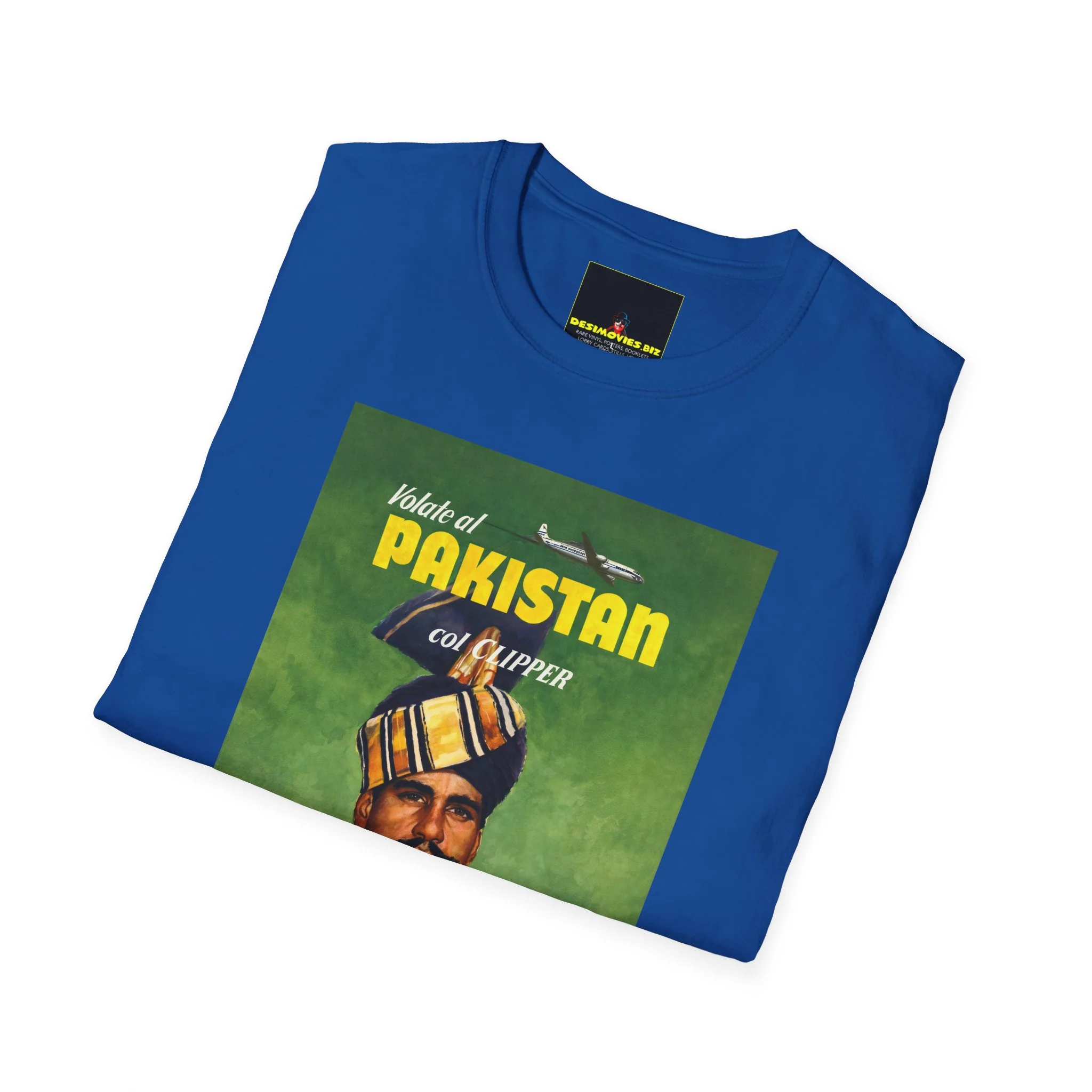 Pakistan Vintage Travel Poster T-Shirt - Image 30