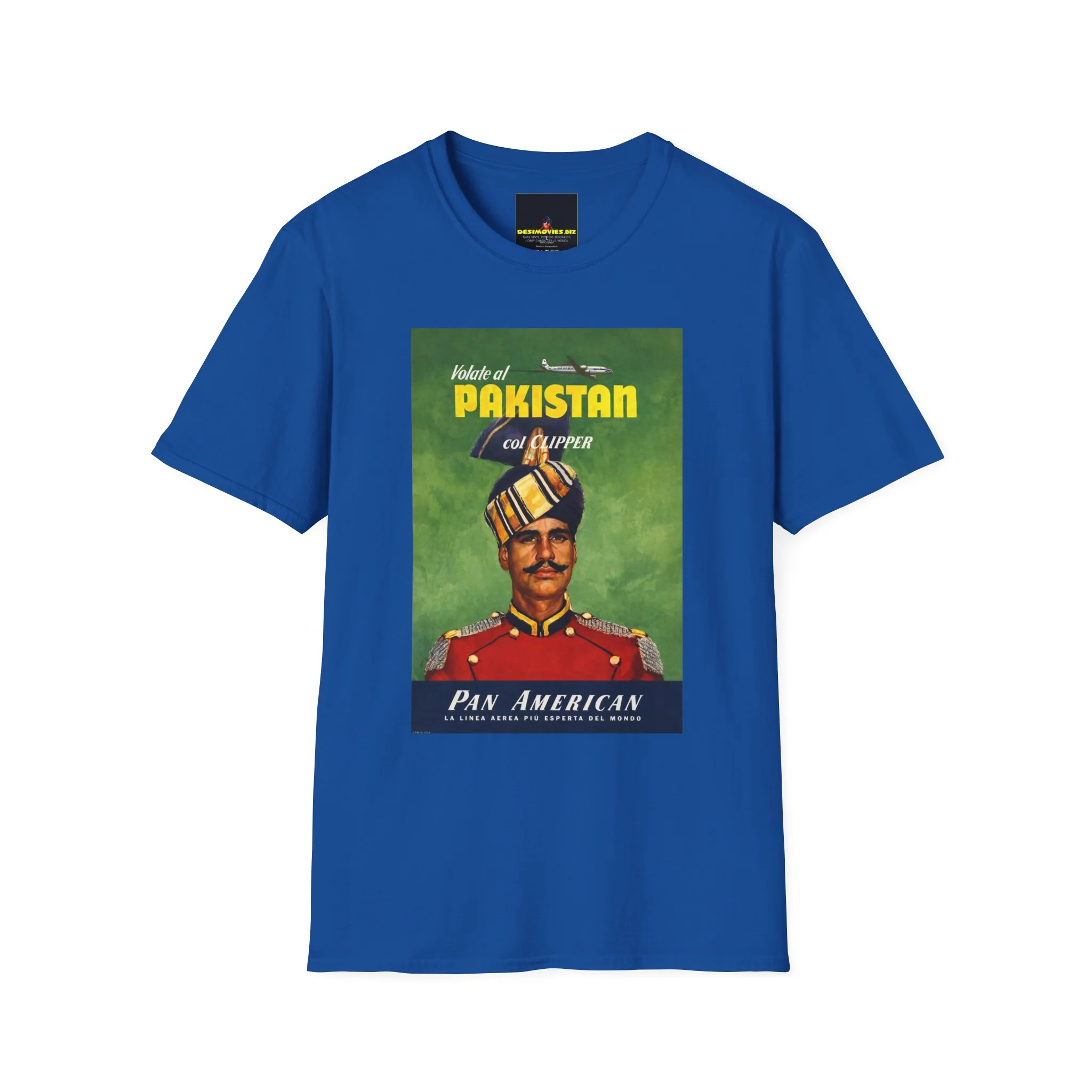 Pakistan Vintage Travel Poster T-Shirt - Image 7