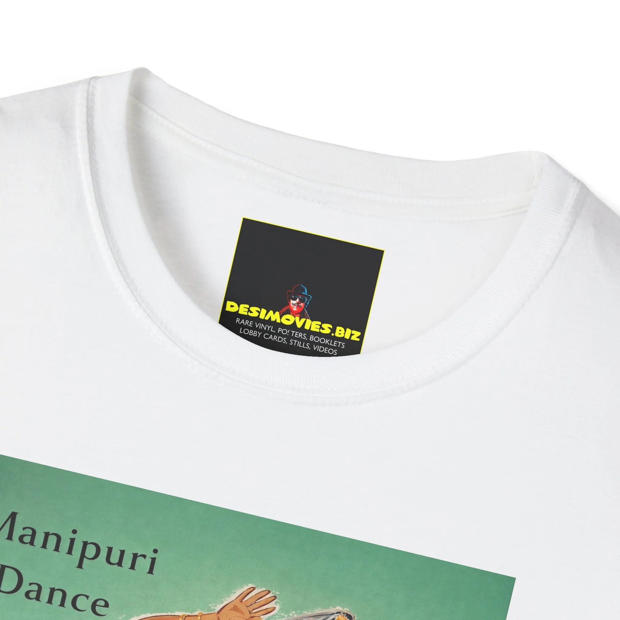 Pakistan Vintage Travel Poster T-Shirt — 'Manipuri Dance' & 'Hunza' Retro Tourist Art - Image 3